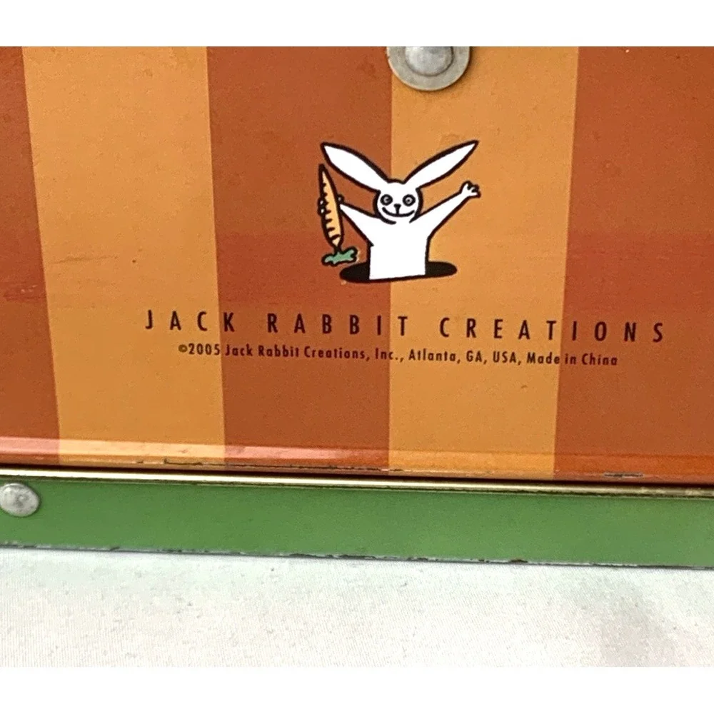 Jack Rabbit Creations Metal Lunch Box Farm Theme Pig Sheep Barn